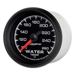 Gauge, ES, Water Temperature, Full Sweep, 100-260 Degrees F, 2 1/16 in., Analog, Electrical, Each
