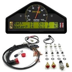 Pro Dash Display System, Pro-Comp, Black/Luminescent Green Face, Kit