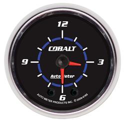Clock; Cobalt; Clock; 2 1/16 in.