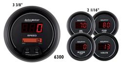 Gauge Kit, Sport Comp, Digital. Speedometer, Fuel Level, Oil Pressure, Water Temperature, Voltmeter, Kit