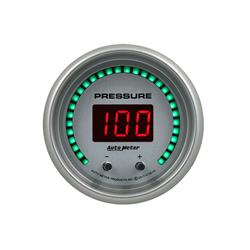 Gauge, Ultra-Lite Digital, Elite Series, Pressure, 0-1,600 psi, 2 1/16 in. Diameter, Silver Face, Each
