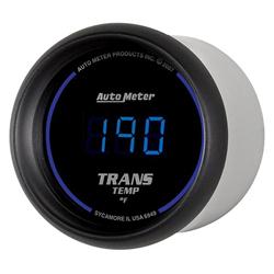 Gauge, Cobalt, Digital, Transmission Temperature, 0-300 Degrees F, 2 1/16 in. Diameter, Electrical, Blue, Each