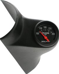 Gauge Kit, Single Gauge A-Pillar Pod, Transmission Temperature Gauge, 100-250 Degree F, 2 1/16 in., Dodge, Kit