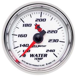 Gauge, C2, Water Temperature, 120-240 Degrees F, 2 1/16 in., Analog, Mechanical, Each