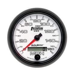Speedometer, Phantom II, 0-160 mph, 3 3/8 in., Analog, Electrical, Each