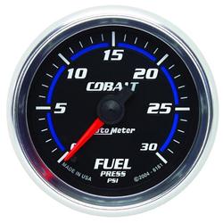 Gauge, Cobalt, Fuel Pressure, 0-15 psi, 2 5/8 in., Analog, Electrical, Each