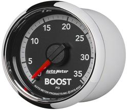 Gauge, Boost, 0-35 psi., 2 1/16 in., Factory Style, Mechanical, Each