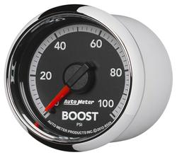 Gauge, Boost, 0-100 psi., 2 1/16 in., Factory Style, Mechanical, Each