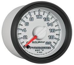 Pyrometer Gauge; Factory Match; Pyrometer/EGT Gauge; 2 1/16 in.; 0 - 2000 Deg. F; Incl. 10 ft Thermocouple; 1/