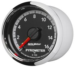 Gauge, EGT/Pyrometer, 0-1,600 Degrees F, 2 1/16 in., Factory Style, Electrical, Each