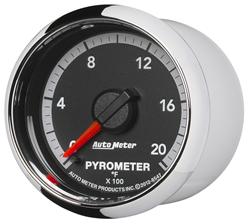 Gauge, EGT/Pyrometer, 0-2,000 Degrees F, 2 1/16 in., Factory Style, Electrical, Each