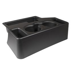 Storage Console, Cup Holder, Plastic, Black, Dodge, Ram, 1994-97, Each