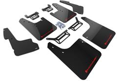 Rally Armor 12-19 Toyota 4Runner UR Black Mud Flap w/ Red Logo SET