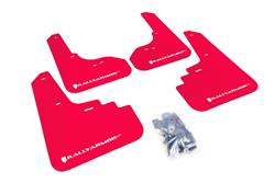 Rally Armor 2005-2009 Legacy GT and Outback UR Red Mud Flap w/ White Logo SET