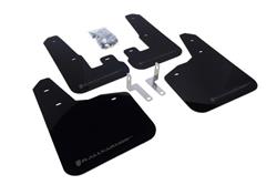 Rally Armor 2010+ Subaru Legacy UR Black Mud Flap w/ Grey Logo SET