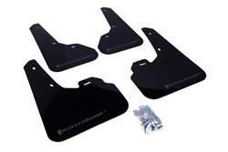 Rally Armor 2010+ Mazda3/Speed3 UR Black Mud Flap w/ Grey Logo SET