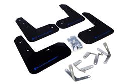 Rally Armor 13+ Subaru BRZ / 13+ Scion FR-S UR Black Mud Flap w/ Blue Logo SET