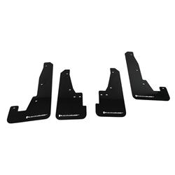 Rally Armor 2016-21 Dodge Durango SRT / RT Black UR Mud Flap White Logo SET