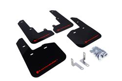 Rally Armor 2015 Subaru Legacy UR Black Mud Flap w/ Red Logo SET