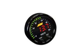 8-18 Volts / Black Bezel and Volts Faceplate
