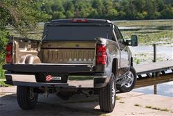 Tonneau Cover, BAKFlip FiberMax, Fiberglass, Folding, Black, Chevy, GMC, 8 ft. Truck Bed Length, Each