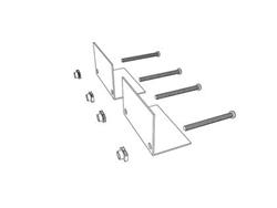 Service Kit - BAKBox2 - Clamping Brackets "C" - (2) - w/U-Nuts and Screws