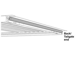 Tonneau Cover Replacement Part, Revolver X2, Tailgate Seal, 65", Each