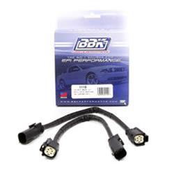 Oxygen Sensor Extension Harnesses, 12 in. Length, 4 Square Female and 4 Square Male Plug Style, Ford, Pair