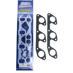 Exhaust Gaskets, Header, Graphite, Stock Port, Ford, V6, 4.0L, Pair