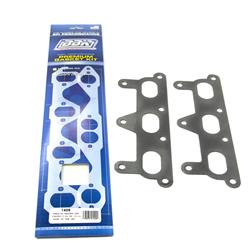 Exhaust Gaskets, Header, Reinforced, Graphite, Oval Port, Chevy, 3.6L, Pair