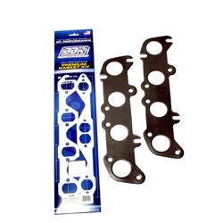 Exhaust Gaskets, Header, Reinforced, Graphite, Round Port, Ford, 5.0L, Pair