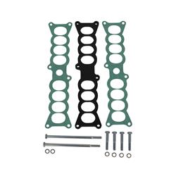 Intake Manifold Spacer, Stock, 0.375 in. Thick, Gaskets, Hardware, Phenolic, Natural, Ford, 5.0L, Kit