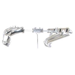 Headers, Engine Swap, Shorty, Steel, Ceramic Coated, Ford, Mercury, 351W, Pair