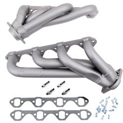 Headers, Engine Swap, Shorty, Steel, Titanium Ceramic Finish, Ford, Mercury, 351W, Pair