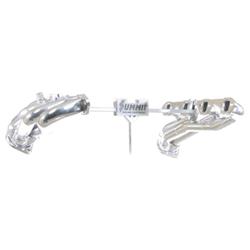 Headers, Shorty, Steel, Ceramic Coated, Ford, 5.0L, Pair