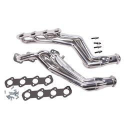 Headers, Long Tube, Steel, Ceramic Coated, Ford, 4.6L SOHC, Pair