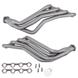 Headers, Engine Swap, Long Tube, Steel, Titanium Ceramic, Ford, Mercury, 5.8L, 351W, Pair