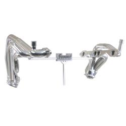 Headers, Shorty, Steel, Ceramic Coated, Chevy, 5.7L, Pair