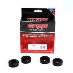 Strut Bushings, Replacement Caster/Camber Plate Bushings, Black, Polyurethane, Replacement for BBK-2525 and BBK-2527, Kit