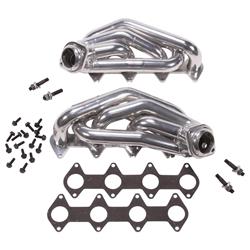 Headers, Shorty, Steel, Ceramic Coated, Ford, 4.6L, Pair