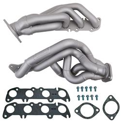 Headers, Shorty, Steel, Titanium Ceramic, Ford, 5.0L, Pair