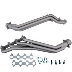 Headers, Long Tube, Steel, Titanium Ceramic Coated, Ford, 4.6L, Pair