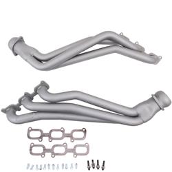 Headers, Long Tube, Steel, Titanium Ceramic, Ford, 3.7L, Pair