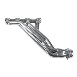 Headers, Long Tube, Steel, Polished Ceramic Coated, Chrysler, Dodge, Pair