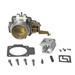 Throttle Body, Power-Plus Series, MPI Style, 62mm Venturi Diameter, Cast Aluminum, Natural, Jeep, 4.0L, Each