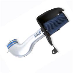 Air Intake, Silver Tube, Aluminum, Blue Filter, Ford, 4.6L, Kit