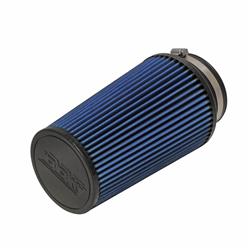 Air Filter, Conical Flanged, Cotton Gauze, Blue, Chevrolet, Camaro, Replacement for BBK-1771 and BBK-17715, Each