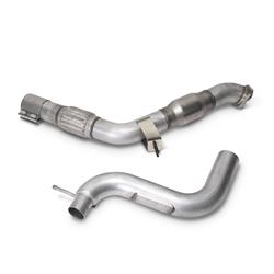 Turbo Downpipe, Catalytic Converter, Aluminized, 3.00 in. Ford, 2.3L, Ecoboost, Each