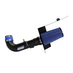 Air Intake, Blackout Series Cold Air, Blue Filter, Black Powdercoated Steel Tube, Chevy, 3.6L, Kit