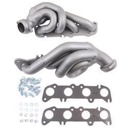 Headers, Short Tube, Steel, Titanium Ceramic Coated, Ford, 5.0L, Pair